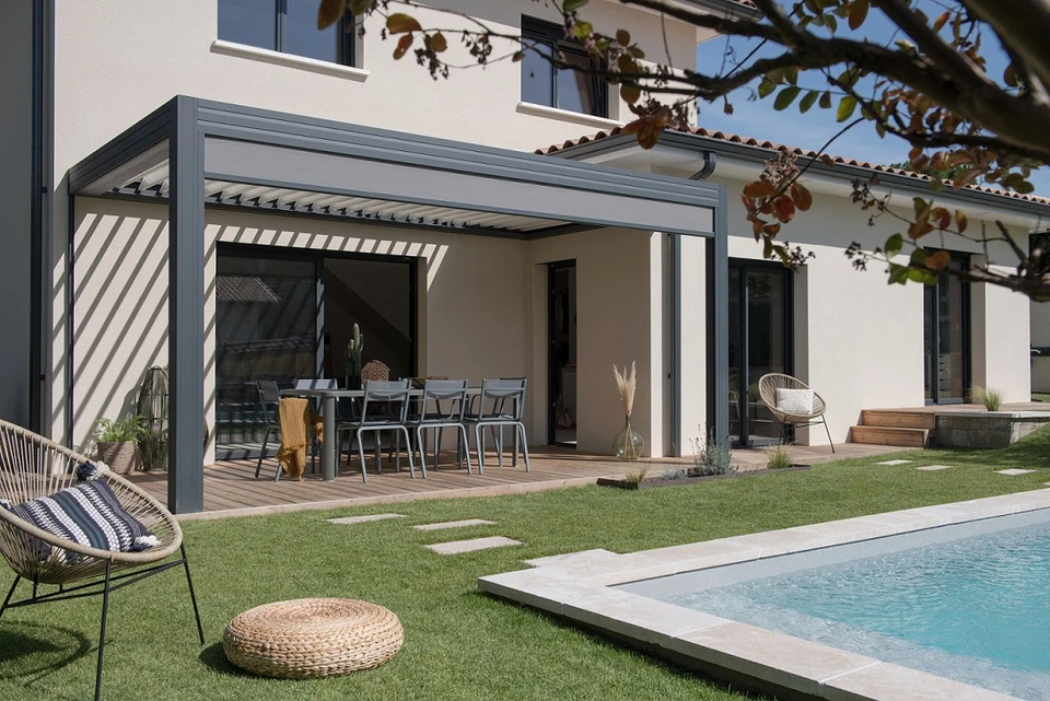 Modélisation et rendu 3d de gazebo, pergola, aménagement du coin salon